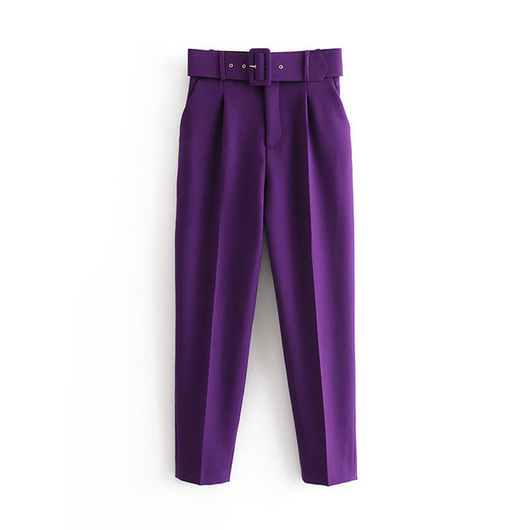 Pantalones Cintura Ajustable Estilo Europeo y Americano para Mujer - Image 17