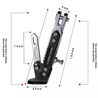 Moto Eléctrica con Soporte para Pie y Estructura de Aluminio Reforzado - Image 16