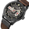 Reloj Militar Deportivo CURREN para Hombre - Cuarzo con Calendario y Correa de Cuero