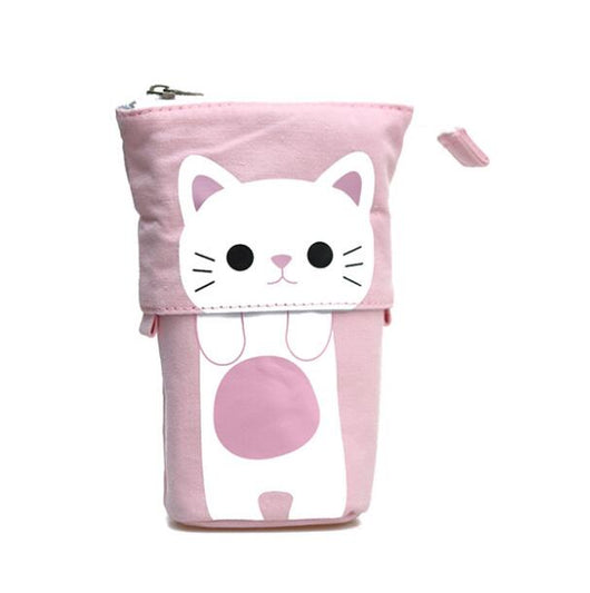 Estuche Flexible para Lápices con Diseño de Gato Adorable - Image 4