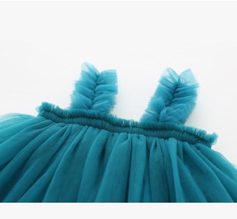 Vestido Elegante sin Mangas de Tul Rica - Image 2