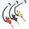 Motorcycle Rear Brake Master Cylinder with Integrated Reservoir
