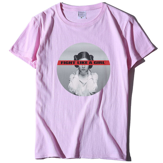 Camiseta Feminista Casual Estampada de Manga Corta para Verano - Image 4