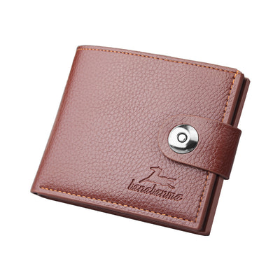 Billetera Corta para Hombre con Cierre Retro - Image 12