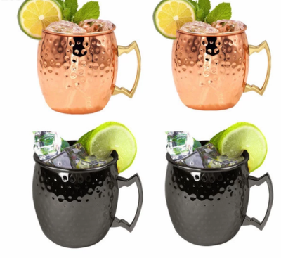 Taza Térmica Moscow Mule de Acero Inoxidable con Baño de Cobre Martillado - Image 22