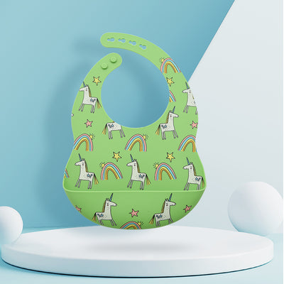 Babero de Silicona para Bebé con Bolsillo Colector - Image 27