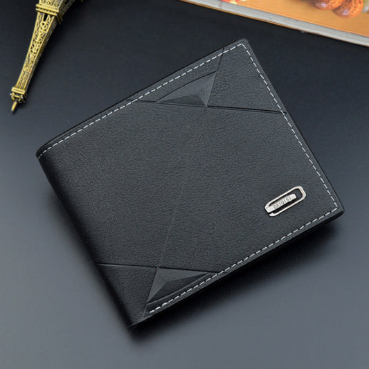 Billetera Slim de Cuero para Hombre - Cartera Minimalista Ejecutiva