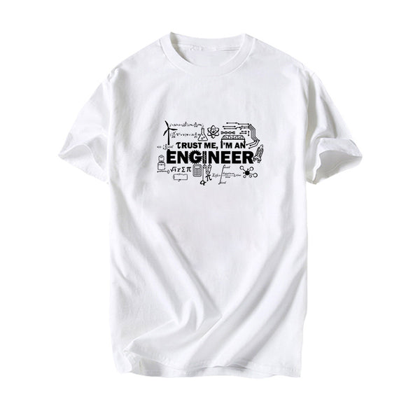 Camiseta Estampada de Manga Corta