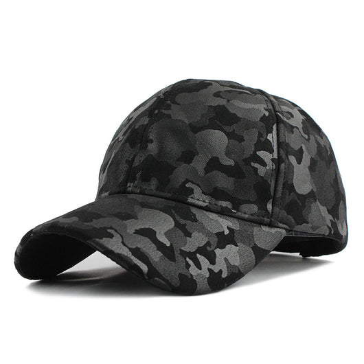 Gorra de Béisbol en Ante con Diseño Camuflaje