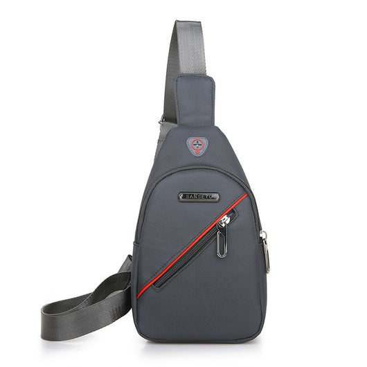 Bolsa Pecho Impermeable Nylon - Mensajero Casual para Hombre - Image 8