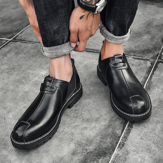 Zapatos de Cuero Bajo Perfecto para Diario