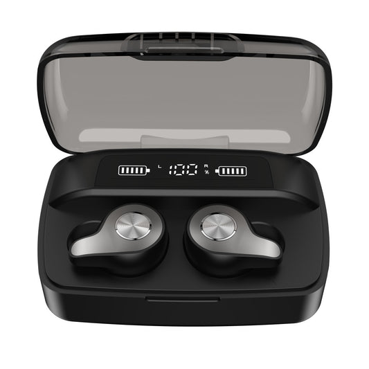Auriculares Inalámbricos Bluetooth con Pantalla de Potencia - Image 2