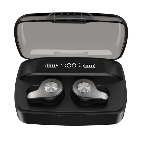 Auriculares Inalámbricos Bluetooth con Pantalla de Potencia