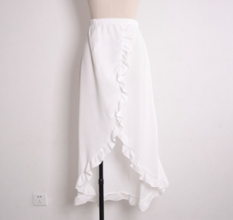 Falda Playera Fruncida con Cordones y Abertura Cruzada - Image 15