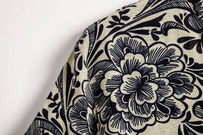 Camisa Floral Manga Corta para Hombre Talla Grande - Image 3