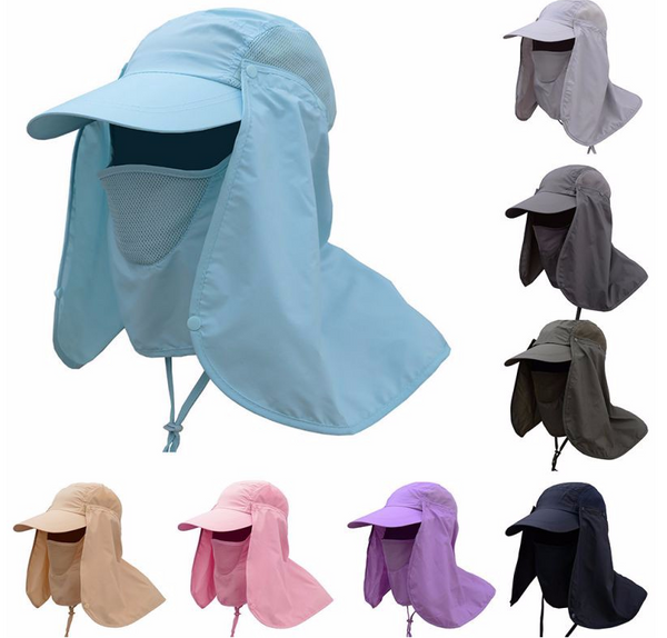 Gorra Deportiva Anti-UV con Visera para Ciclismo, Pesca y Montaña