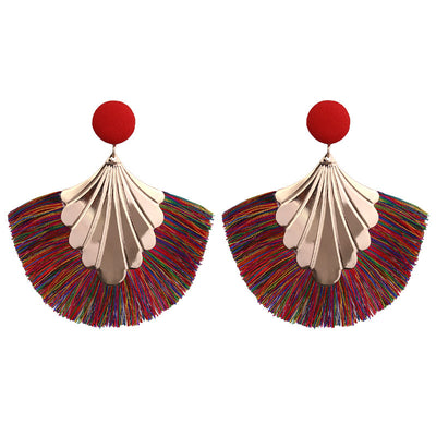 Aretes con Borlas Elegantes - Image 9