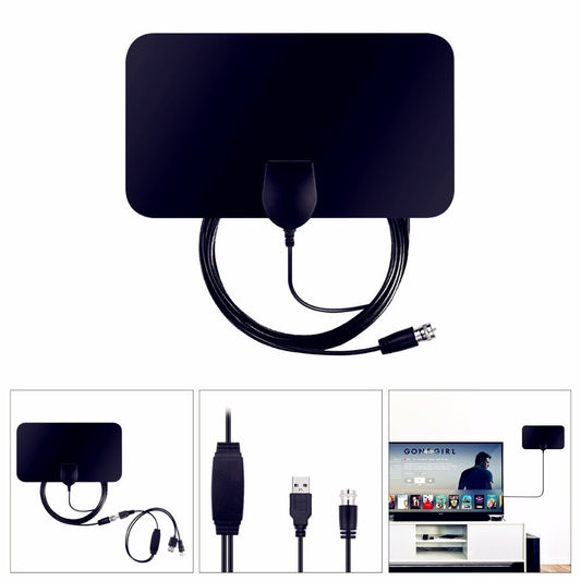 Antena TV Digital HD Interior - Alcance 980 Millas