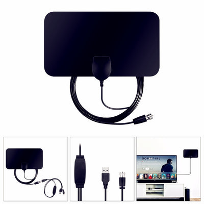 Antena TV Digital HD Interior - Alcance 980 Millas