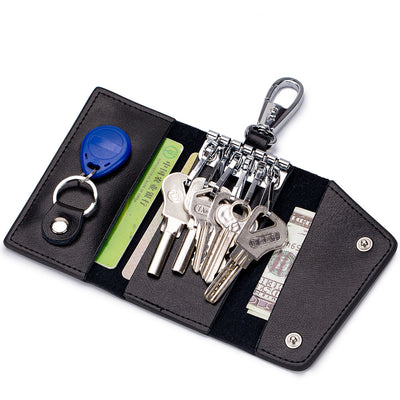 Estuche de Cuero para Llaves Multifuncional para Hombre - Image 14