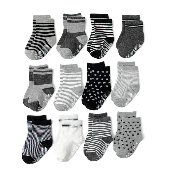 Calcetines Antideslizantes Infantiles a Rayas