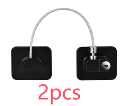 Cerradura de Seguridad para Ventanas con Cadena - Protector Multifuncional para Bebés y Hogar - Image 33