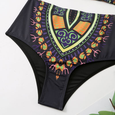 Bikini Floral de Cintura Alta para Mujer - Image 15