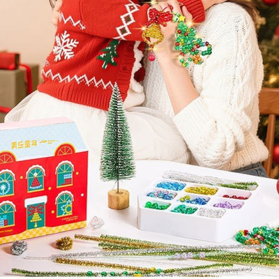 Caja de Regalo Decorativa para Navidad