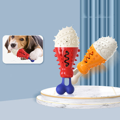 Juguete Limpiador Dental para Perros con Forma de Pata de Pavo - Image 3