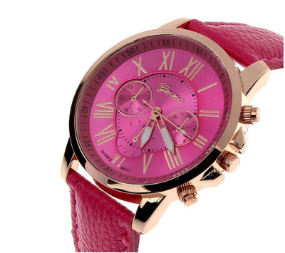 Reloj de Correa Geneva de Tres Ojos - Diseño Doble Cara - Image 22