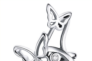 Arete Clip Mariposa Plata 925 Hueco Diseño Delicado - Image 16