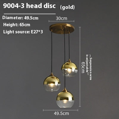 Lámpara Colgante de Cristal para Dormitorio y Sala de Estar - Image 10