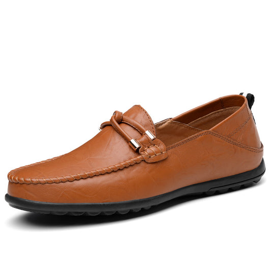 Zapatos de Cuero Casual para Conducir - Estilo Coreano Otoño Comodidad Total - Image 5