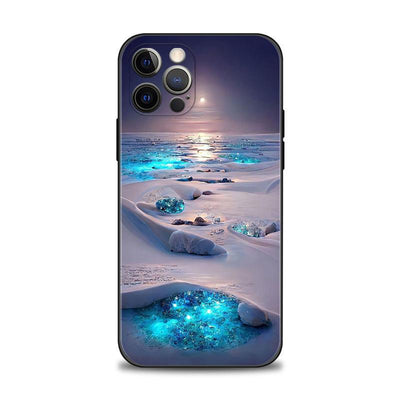 Funda Protectora para Celular Diseño Playa Resistente a Caídas - Image 4
