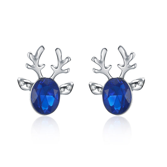 Aretes de Cristal y Asta - Diseño Elegante y Sofisticado - Image 2