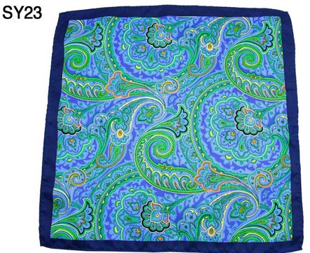 Pañuelo de Bolsillo en Seda para Traje de Novio - Image 3