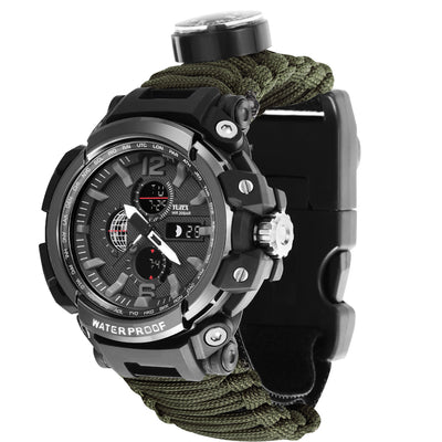 Reloj Deportivo Multifuncional Resistente al Agua con LED para Montañismo y Viajes - Image 11