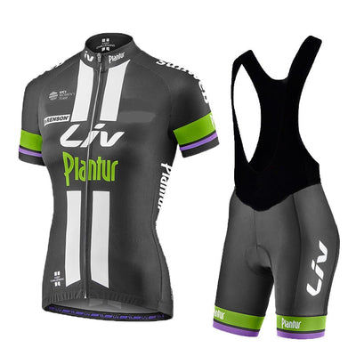 Conjunto de Ciclismo LIV para Mujer - Jersey y Shorts Transpirables de Verano - Image 18