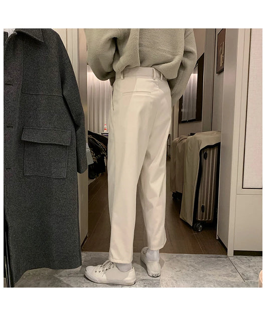 Pantalones Casuales Holgados Vintage para Hombre con Detalle Colgante - Image 17