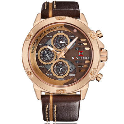 Reloj de Cuarzo Multifuncional con Correa - Image 3