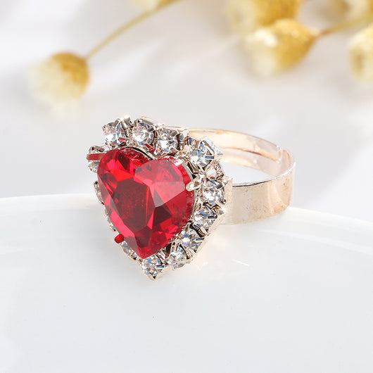 Collar Colgante de Cristal Amor Incrustado - Image 21