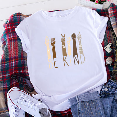 Remera Femenina de Algodón con Estampado de Letras - Image 28