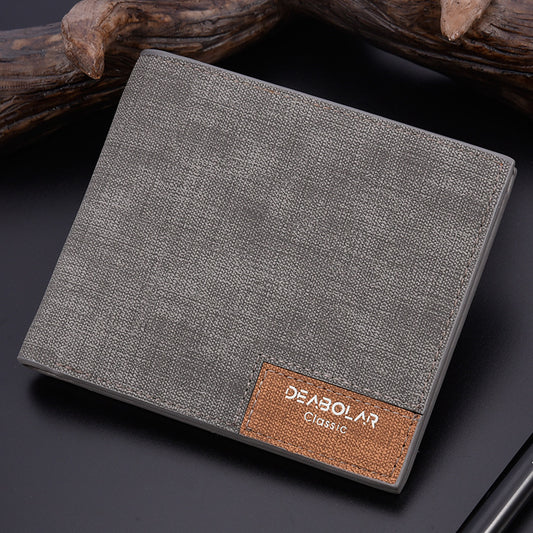 Cartera Corta para Hombre Estilo Coreano - Diseño Delgado y Juvenil - Image 2