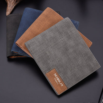 Cartera Corta para Hombre Estilo Coreano - Diseño Delgado y Juvenil - Image 4