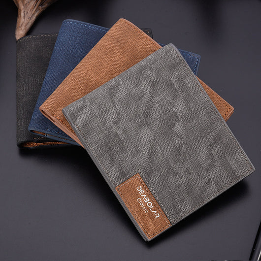 Cartera Corta para Hombre Estilo Coreano - Diseño Delgado y Juvenil - Image 4
