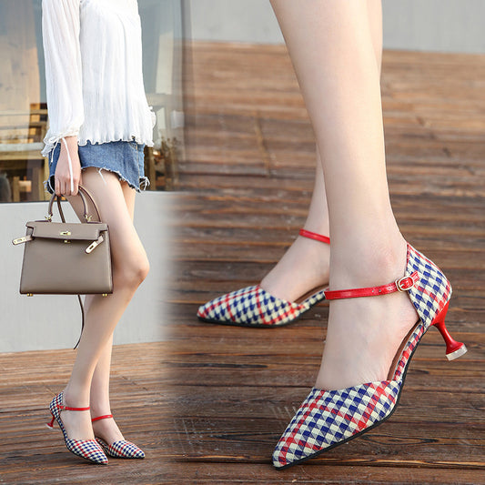 Sandalias de Gamuza Puntiagudas para Mujer