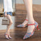 Sandalias de Gamuza Puntiagudas para Mujer