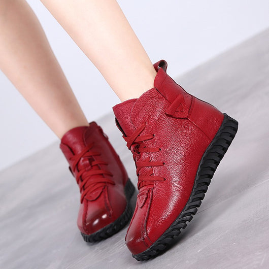 Botines de Cuero y Lana - Image 5