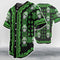 Cardigan Estampado con Botones y Manga Corta Unisex
