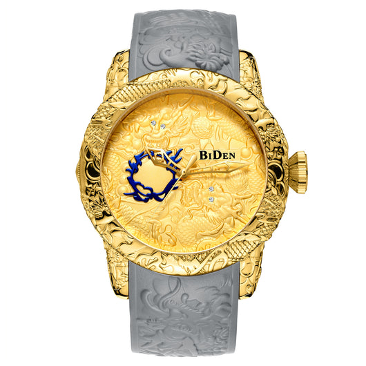 Reloj de Moda Creativa con Dragón para Hombre - Image 8